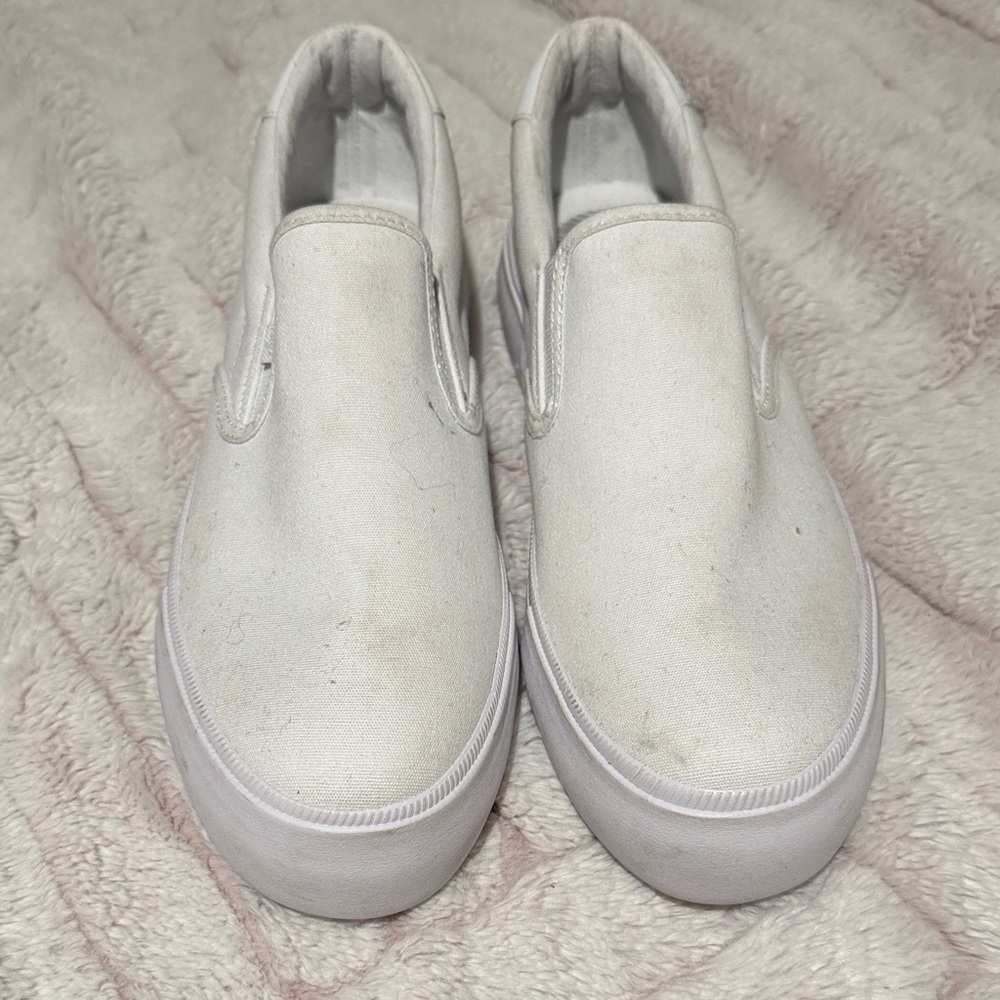 Lugz White Slip-On Shoes
